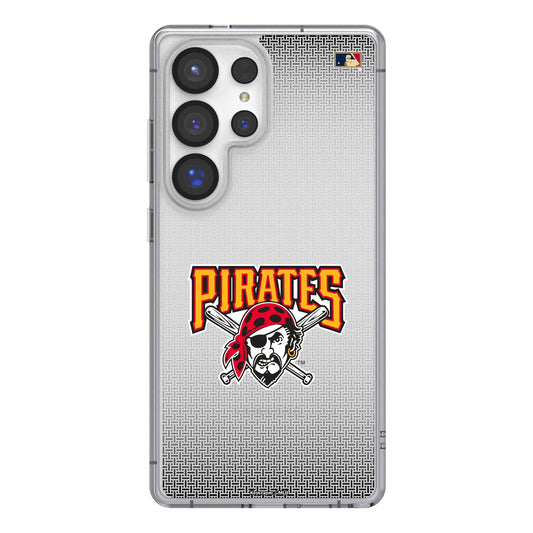 Pittsburgh Pirates 1997-2013 - Cooperstown Collection Linen Clear Phone Case for Samsung Galaxy