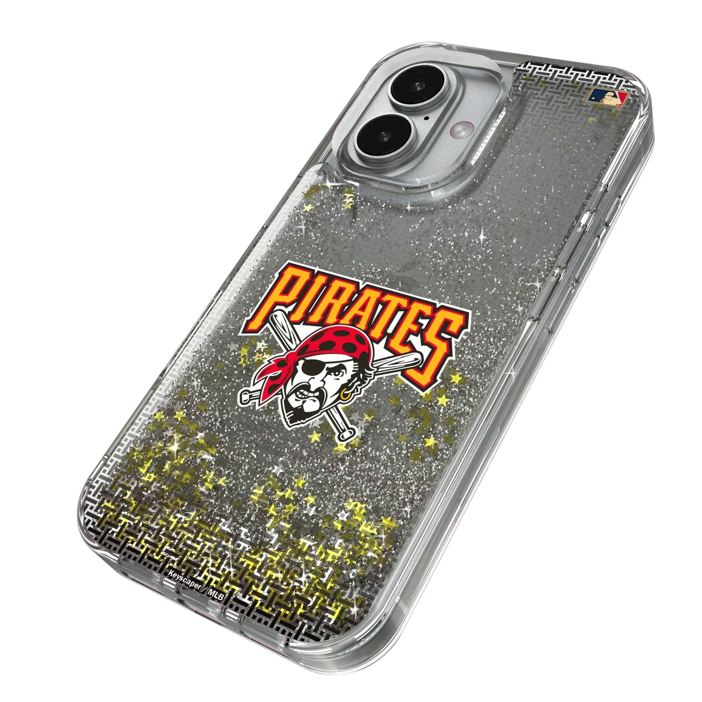 Pittsburgh Pirates 1997-2013 - Cooperstown Collection Linen Glitter Phone Case for Apple iPhone