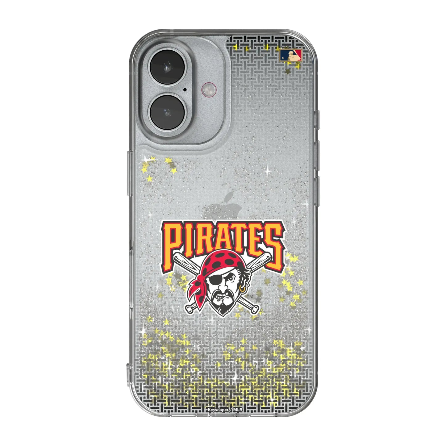 Pittsburgh Pirates 1997-2013 - Cooperstown Collection Linen Glitter Phone Case for Apple iPhone