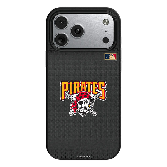 Pittsburgh Pirates 1997-2013 - Cooperstown Collection Linen MagSafe Compatible Phone Case for Apple iPhone