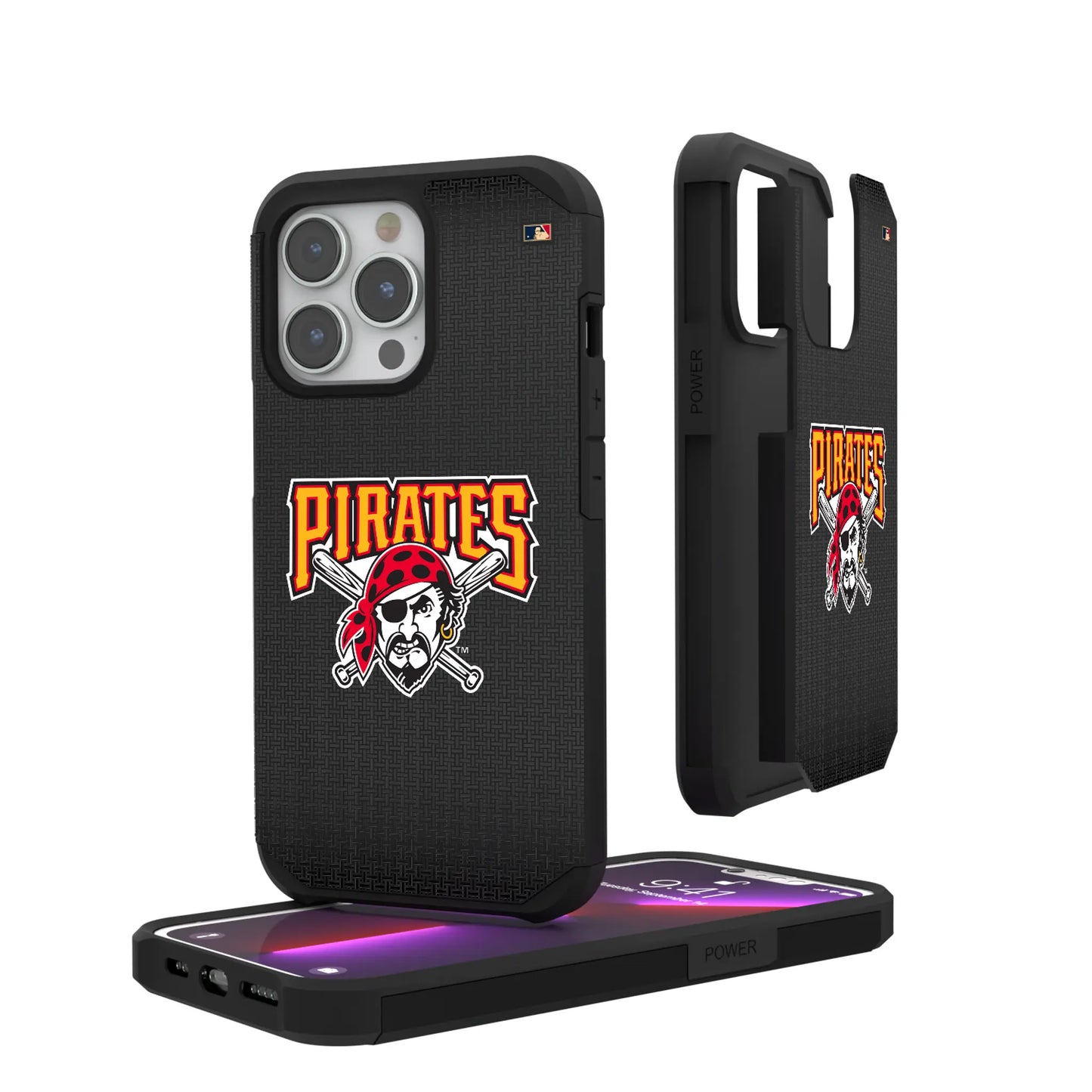 Pittsburgh Pirates 1997-2013 - Cooperstown Collection Linen Rugged Phone Case for Apple iPhone