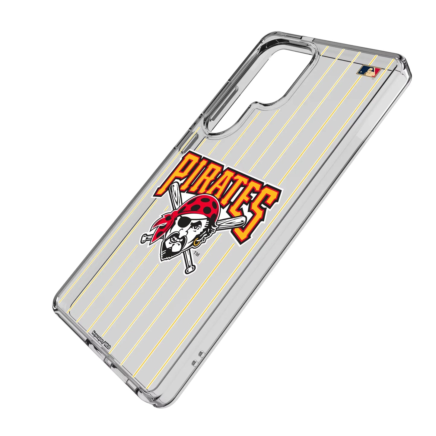 Pittsburgh Pirates 1997-2013 - Cooperstown Collection Pinstripe Clear Phone Case for Samsung Galaxy