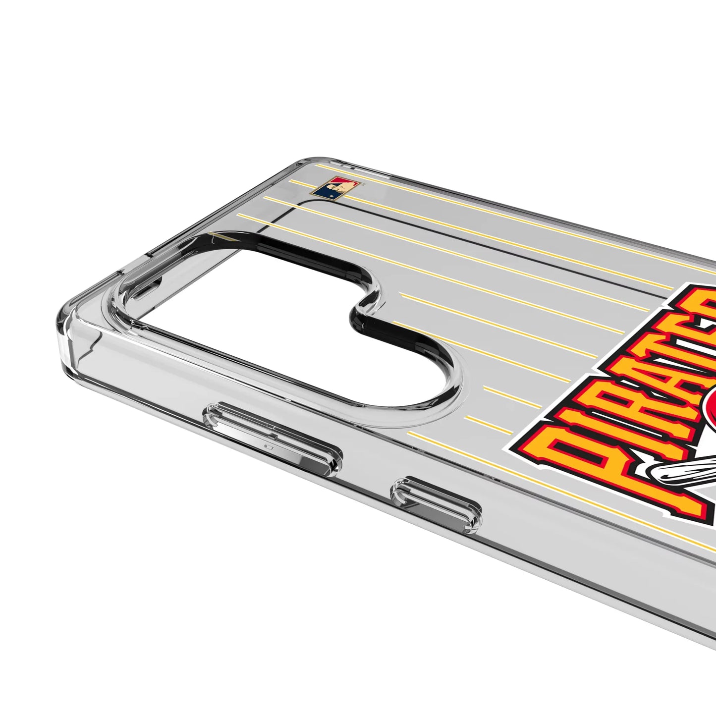 Pittsburgh Pirates 1997-2013 - Cooperstown Collection Pinstripe Clear Phone Case for Samsung Galaxy