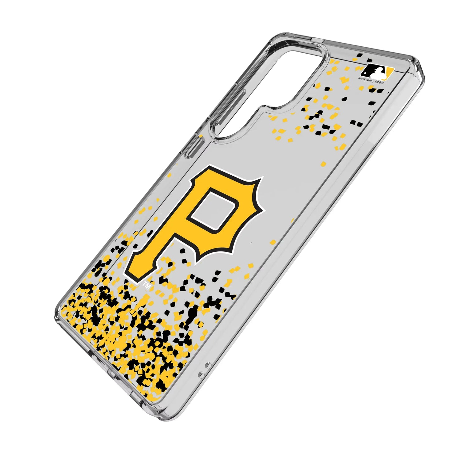 Pittsburgh Pirates Confetti Clear Phone Case for Samsung Galaxy