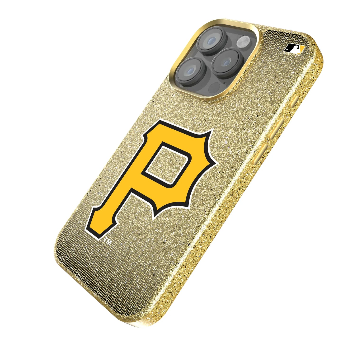 Pittsburgh Pirates Linen Bling Phone Case for Apple iPhone