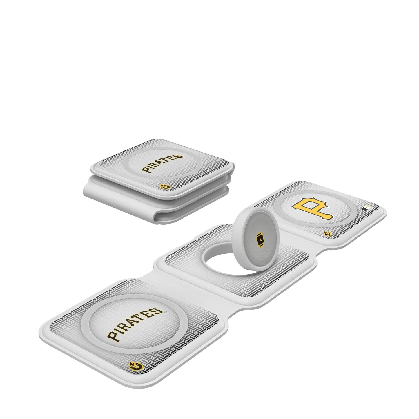 Pittsburgh Pirates Linen Foldable 3 in 1 Charger