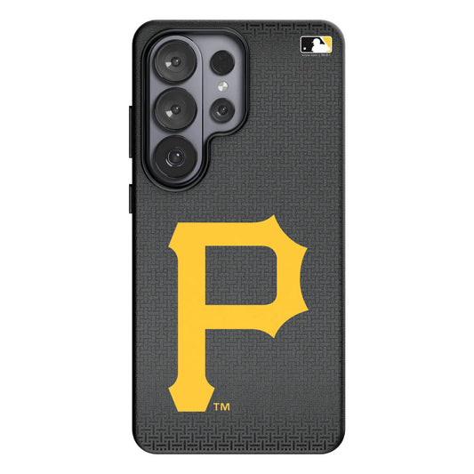 Pittsburgh Pirates Linen MagSafe Compatible Phone Case for Samsung Galaxy