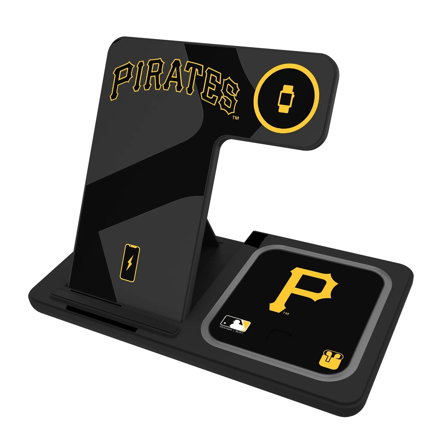 Pittsburgh Pirates Monocolor Tilt 3 in 1 Charging Station