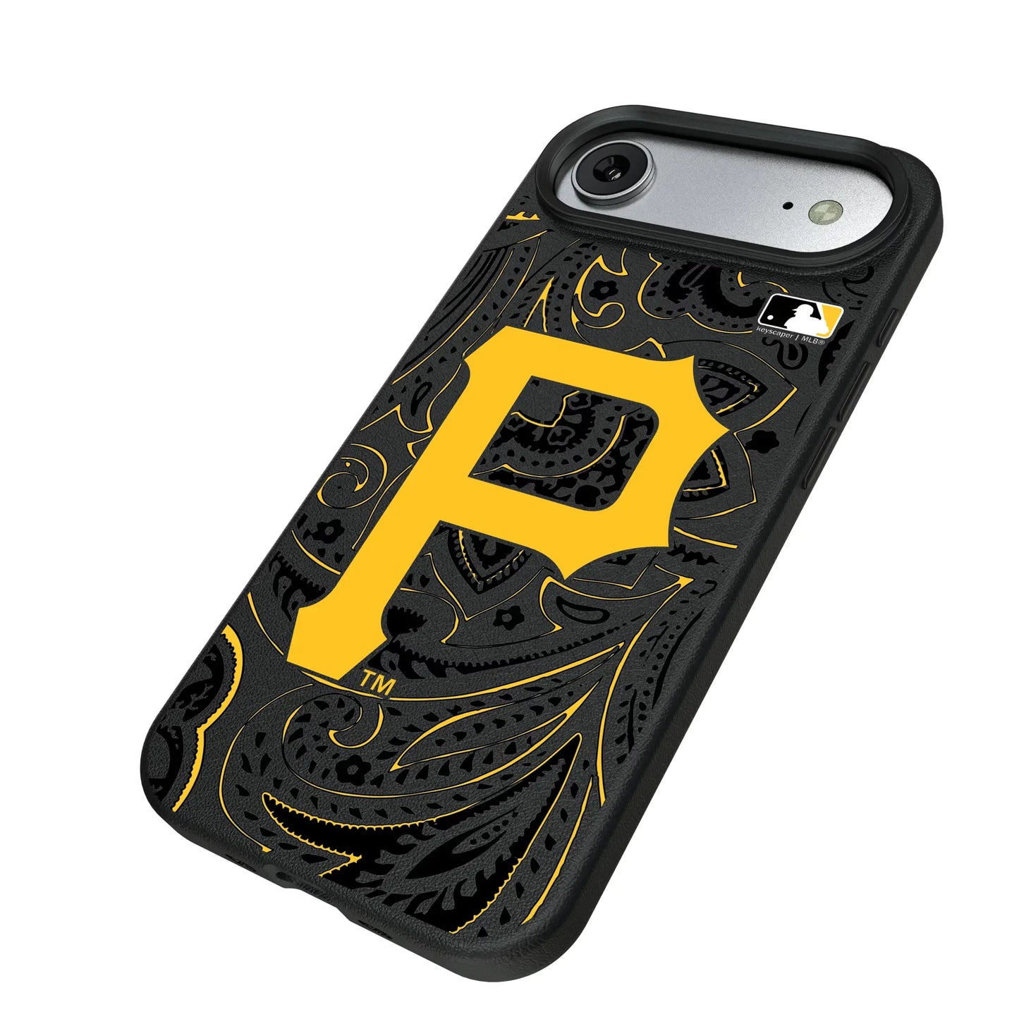 Pittsburgh Pirates Paisley MagSafe Compatible Phone Case for Apple iPhone