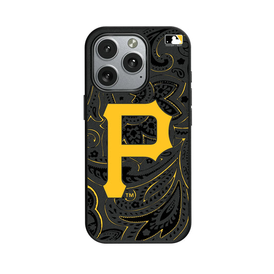 Pittsburgh Pirates Paisley MagSafe Compatible Phone Case for Apple iPhone