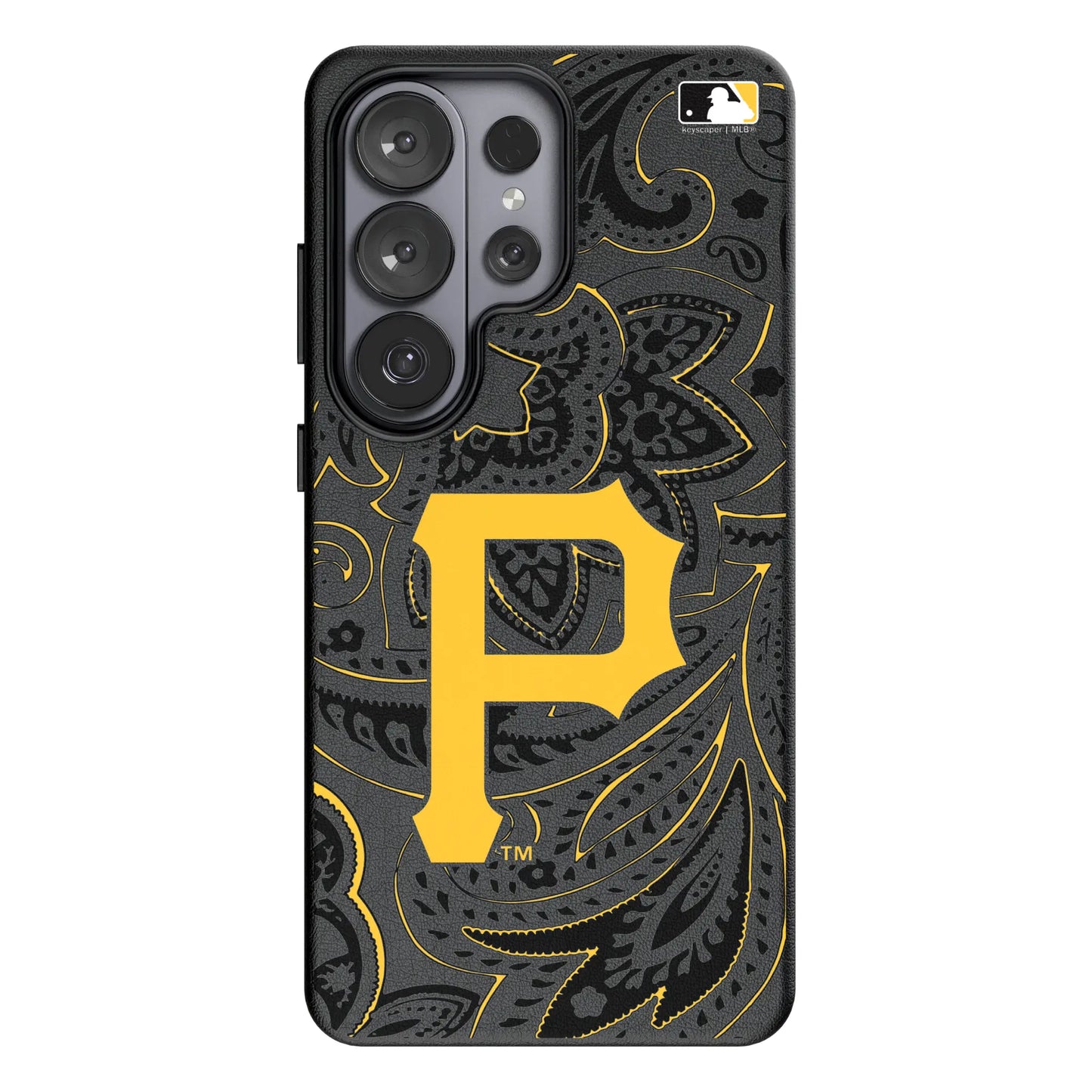 Pittsburgh Pirates Paisley MagSafe Compatible Phone Case for Samsung Galaxy