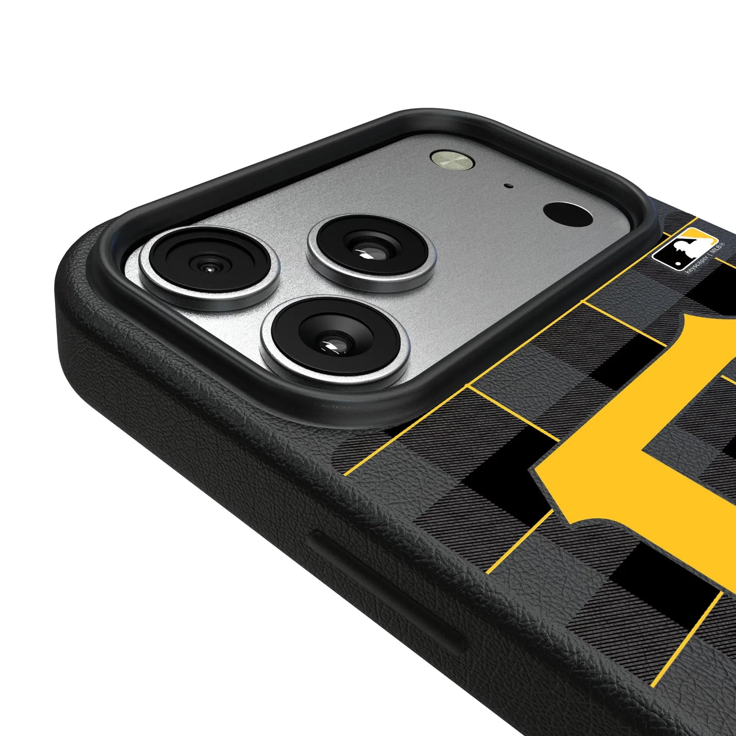 Pittsburgh Pirates Plaid MagSafe Compatible Phone Case for Apple iPhone