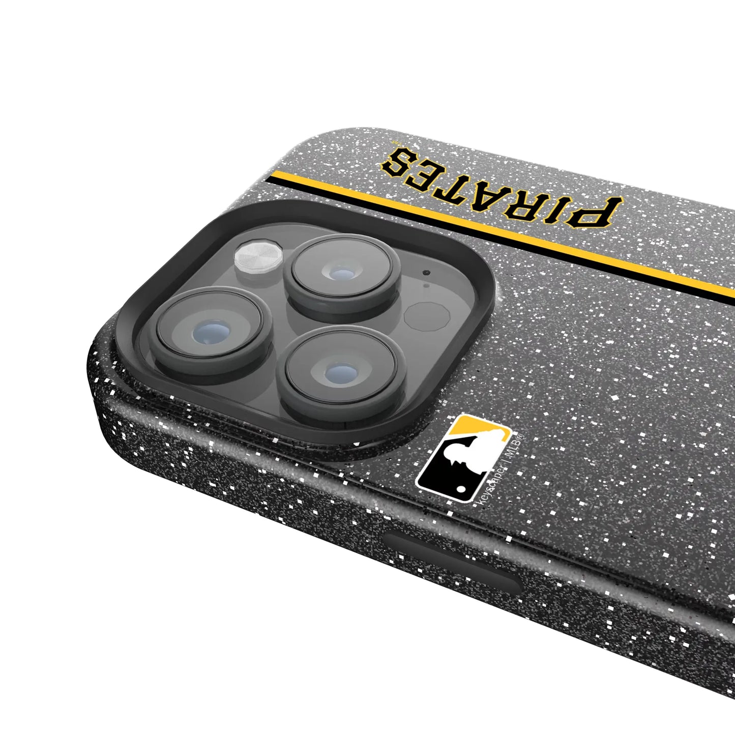 Pittsburgh Pirates Sidebar Black Bling Phone Case for Apple iPhone
