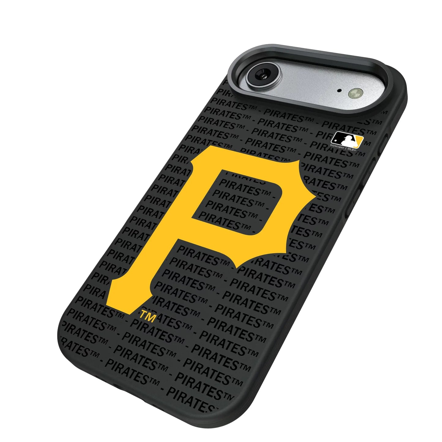 Pittsburgh Pirates Text Backdrop Bump Phone Case for Apple iPhone