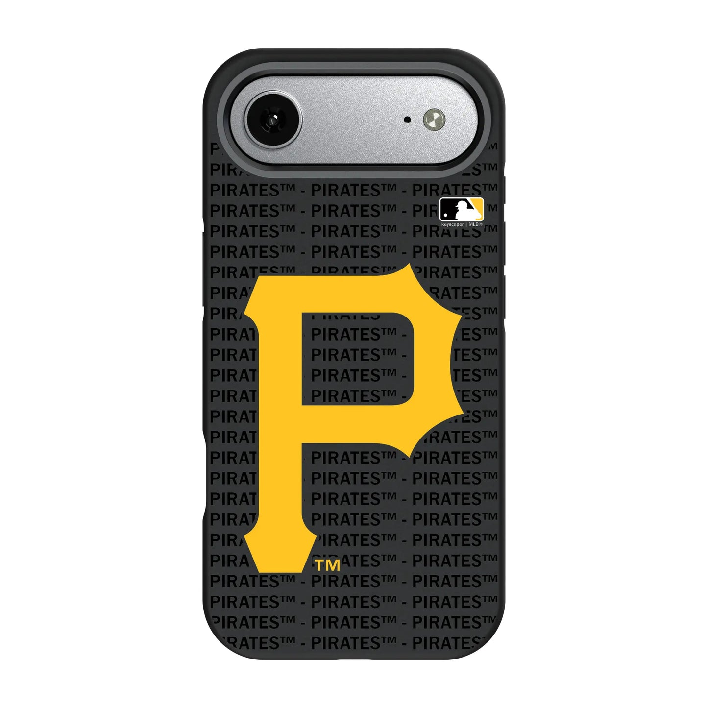 Pittsburgh Pirates Text Backdrop Bump Phone Case for Apple iPhone