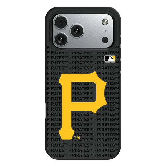 Pittsburgh Pirates Text Backdrop Bump Phone Case for Apple iPhone