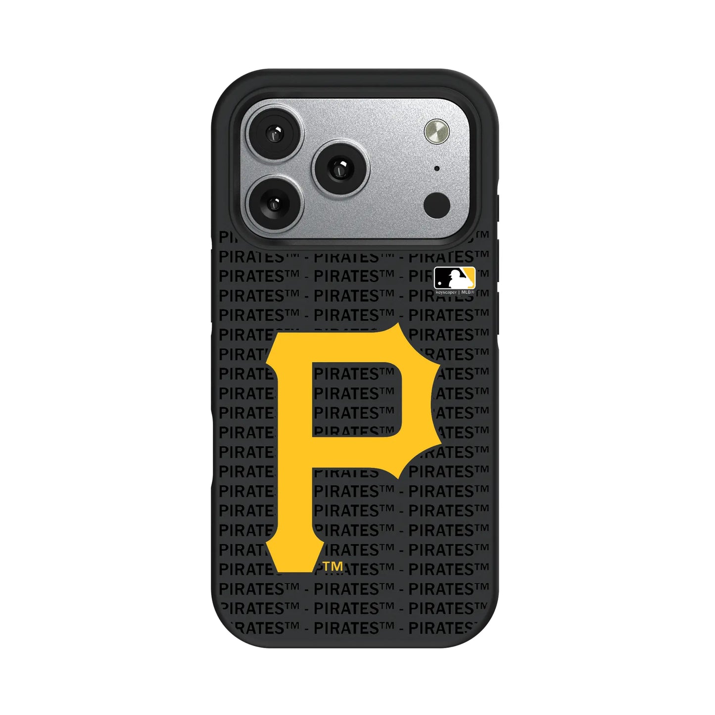 Pittsburgh Pirates Text Backdrop Bump Phone Case for Apple iPhone