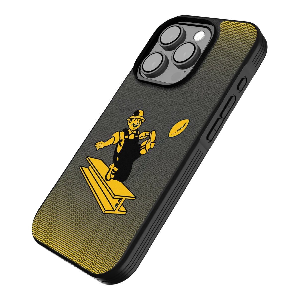 Pittsburgh Steelers 1961 Historic Collection Linen Bump Phone Case for Apple iPhone