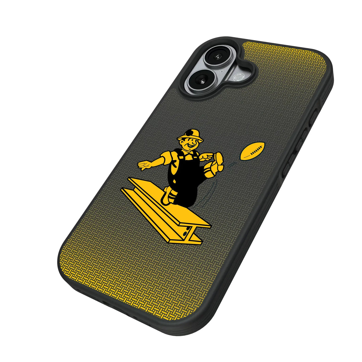Pittsburgh Steelers 1961 Historic Collection Linen Bump Phone Case for Apple iPhone