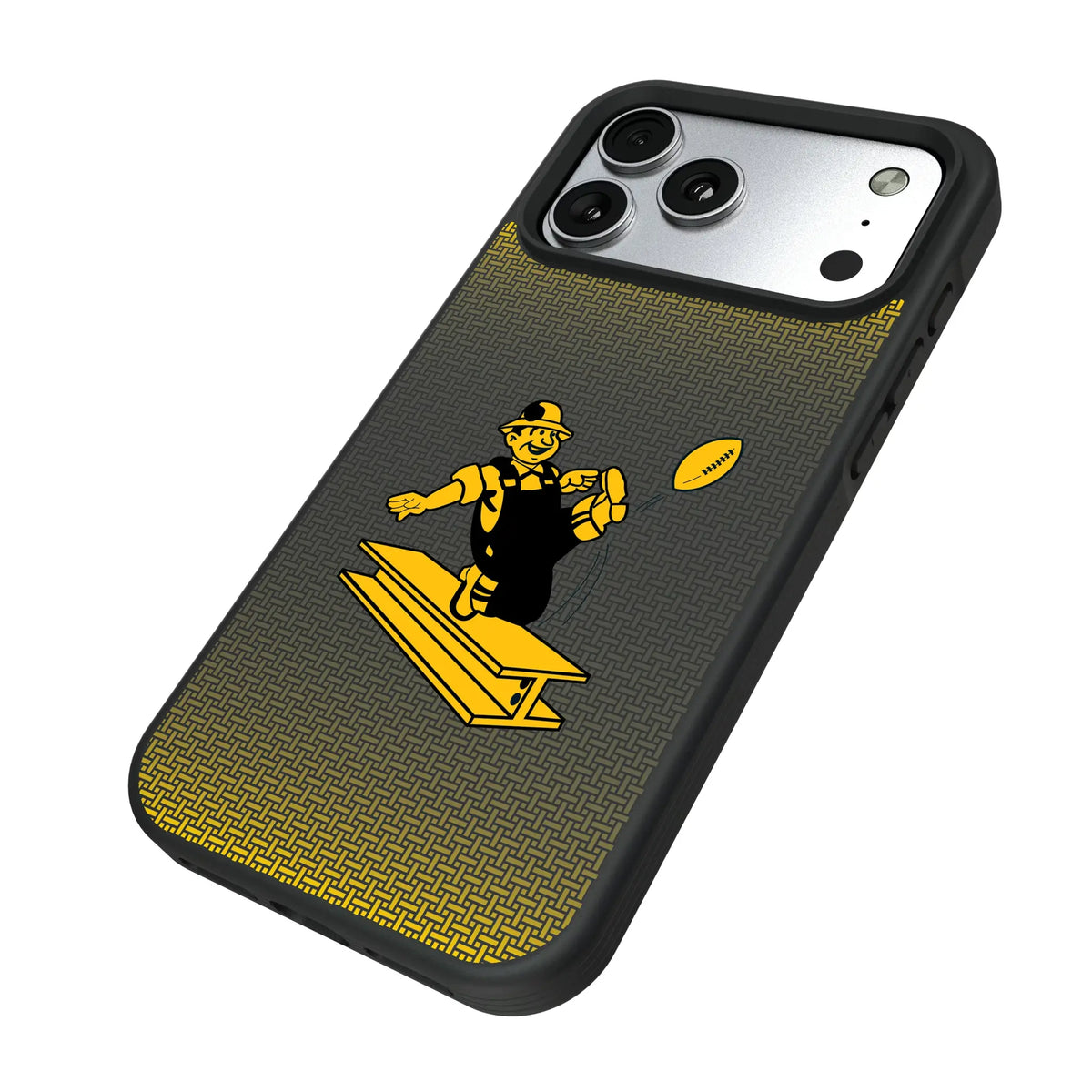 Pittsburgh Steelers 1961 Historic Collection Linen Bump Phone Case for Apple iPhone
