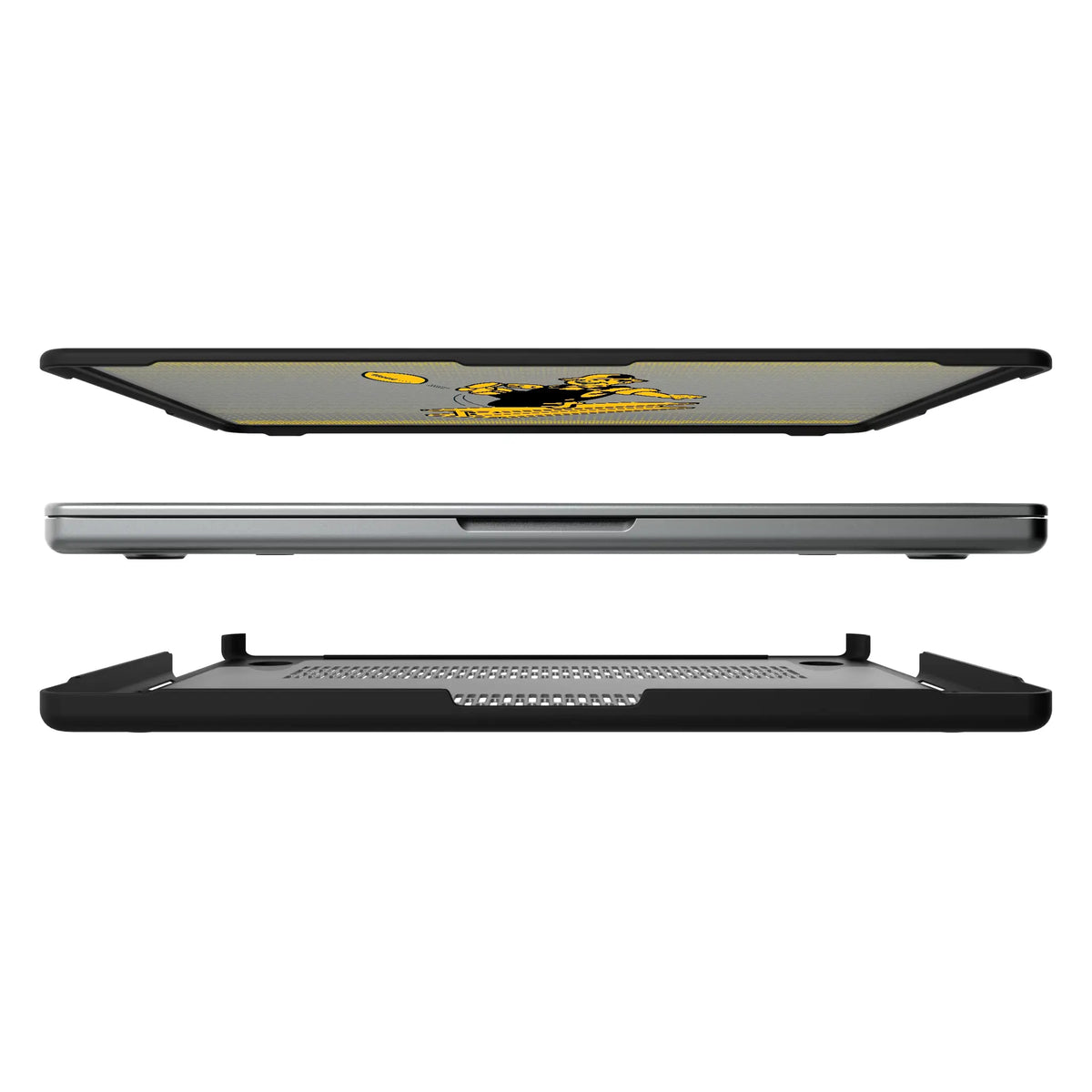 Pittsburgh Steelers 1961 Historic Collection Linen Laptop Case for Apple MacBook
