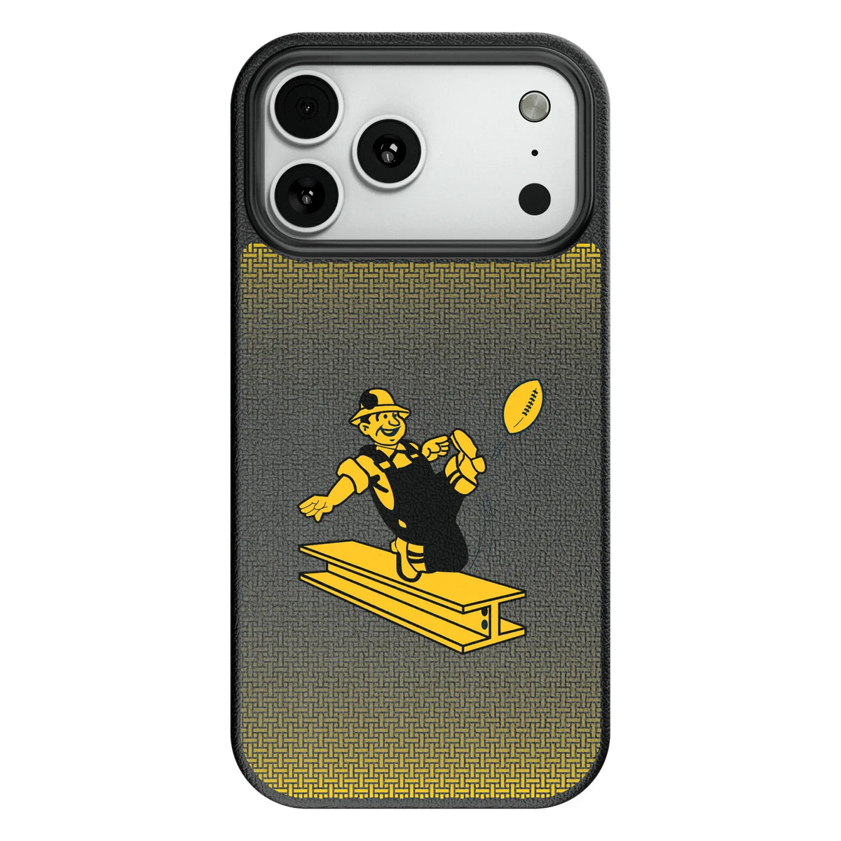 Pittsburgh Steelers 1961 Historic Collection Linen MagSafe Compatible Phone Case for Apple iPhone
