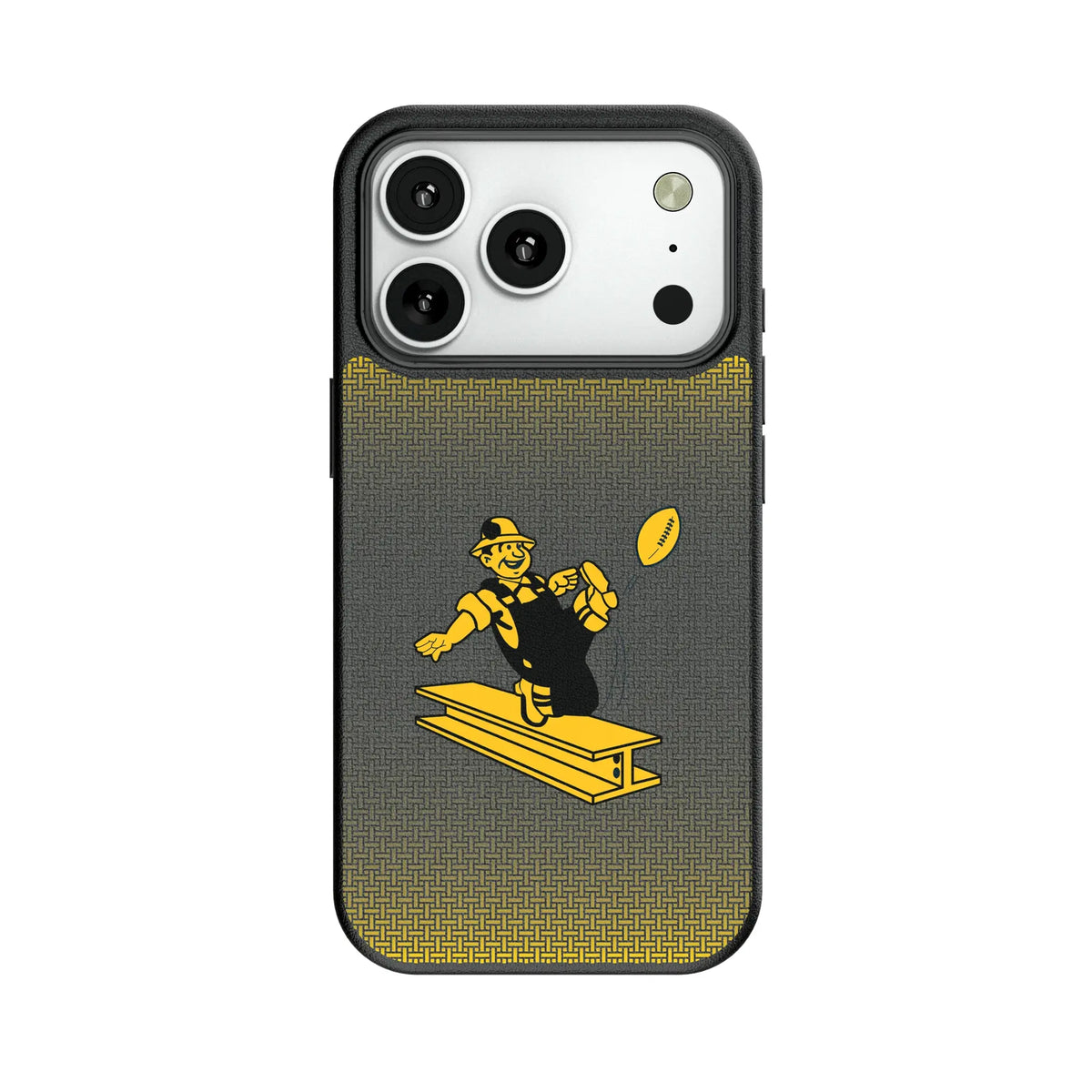 Pittsburgh Steelers 1961 Historic Collection Linen MagSafe Compatible Phone Case for Apple iPhone