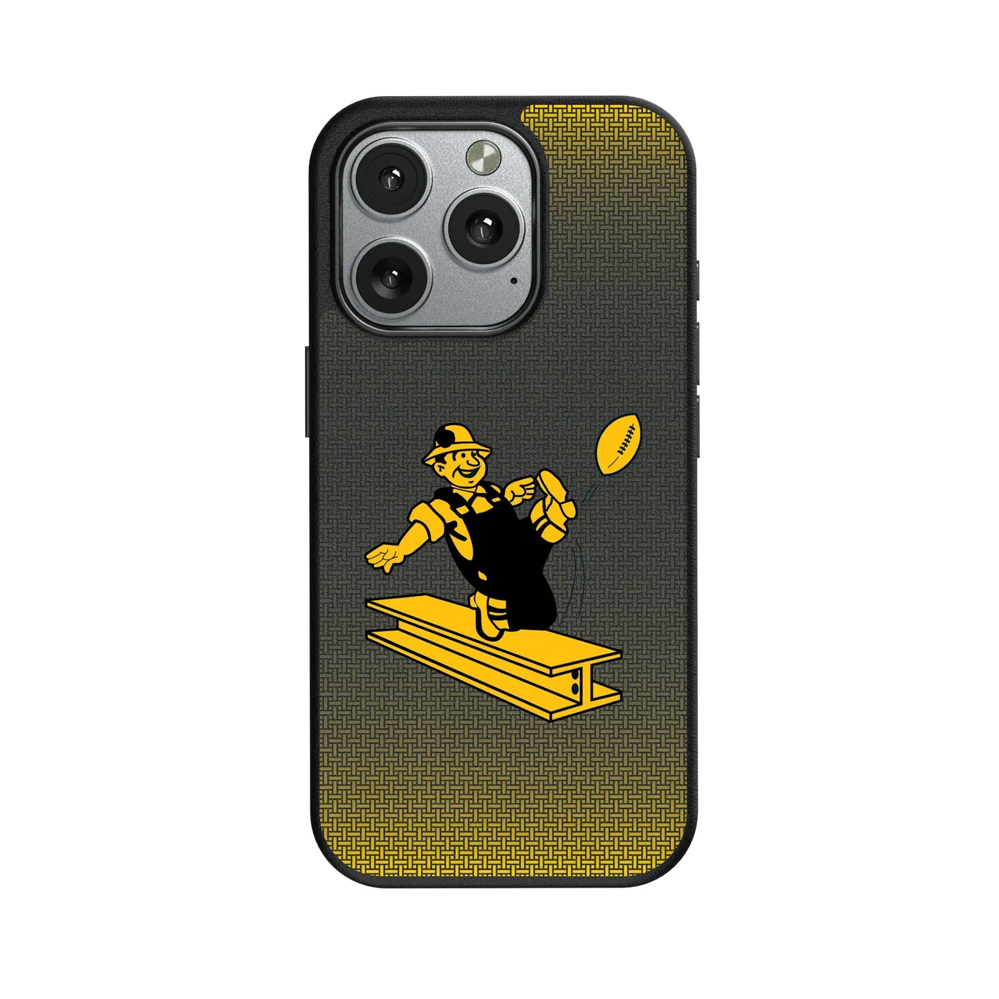 Pittsburgh Steelers 1961 Historic Collection Linen MagSafe Compatible Phone Case for Apple iPhone