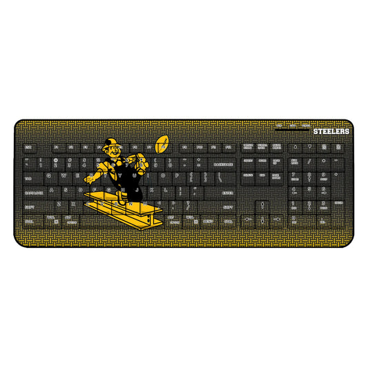 Pittsburgh Steelers 1961 Historic Collection Linen Wireless USB Keyboard