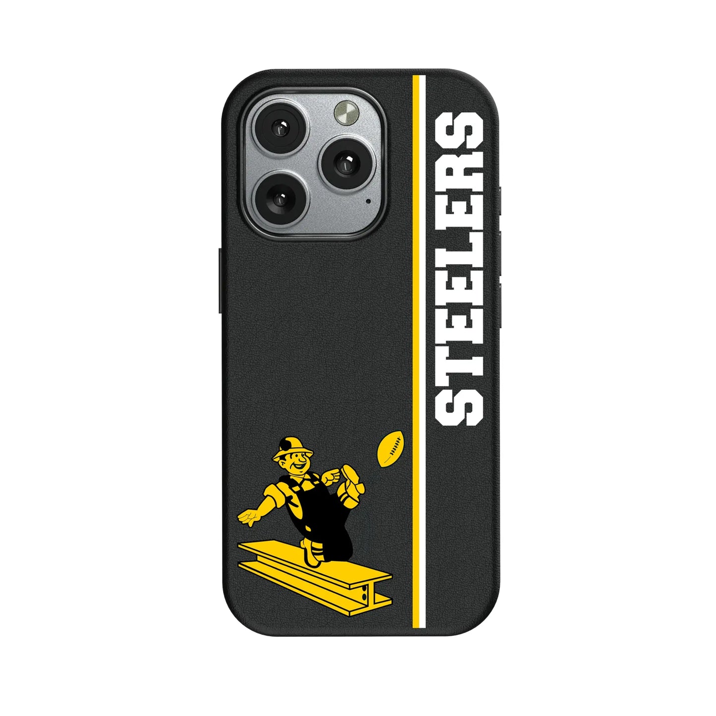Pittsburgh Steelers 1961 Historic Collection Sidebar MagSafe Compatible Phone Case for Apple iPhone