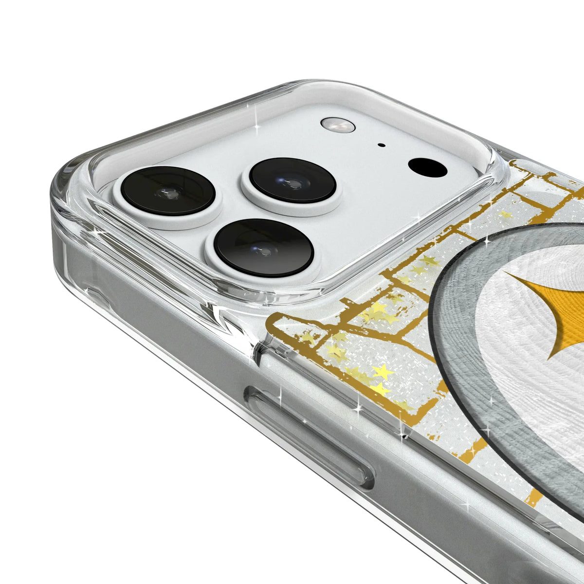 Pittsburgh Steelers Brick Glitter Phone Case for Apple iPhone