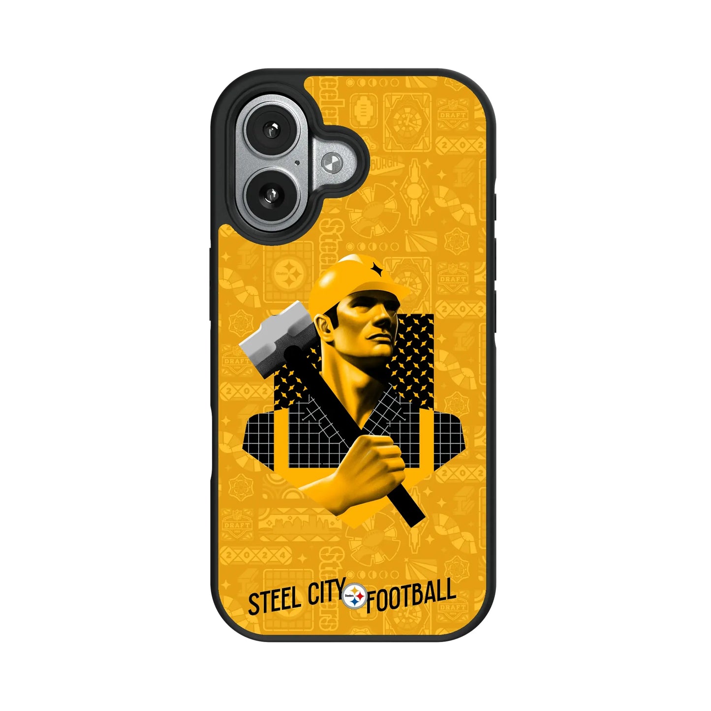 Pittsburgh Steelers Deco Bump Phone Case for Apple iPhone