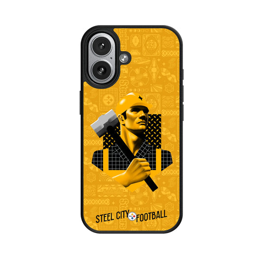 Pittsburgh Steelers Deco MagSafe Compatible Phone Case for Apple iPhone