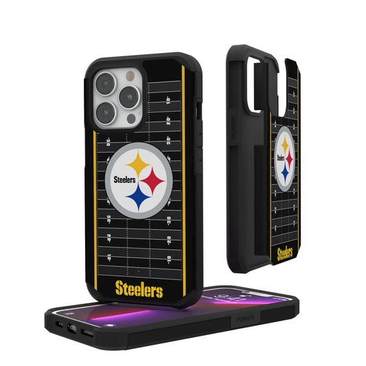 Pittsburgh Steelers Field Rugged Phone Case for Apple iPhone