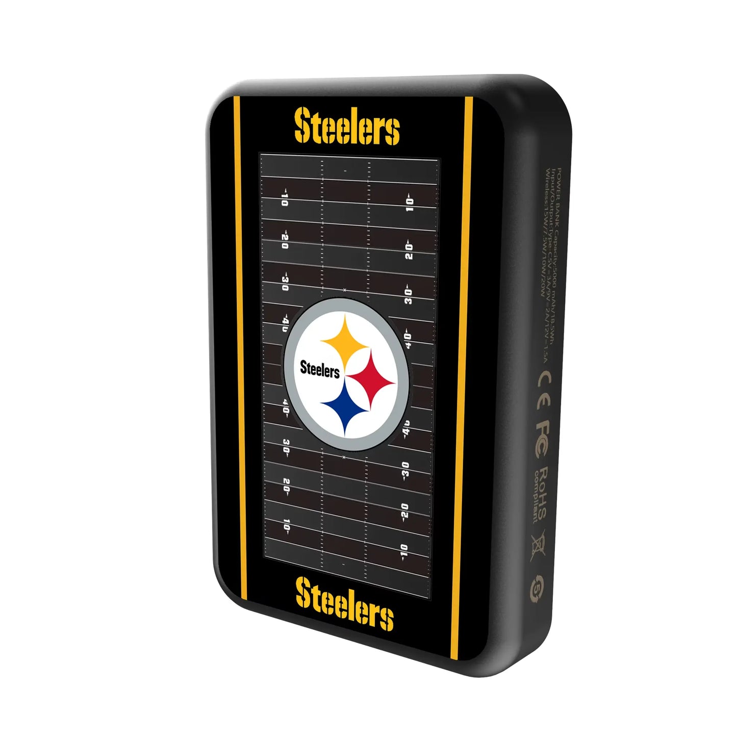 Pittsburgh Steelers Field Wireless Mag Power Bank