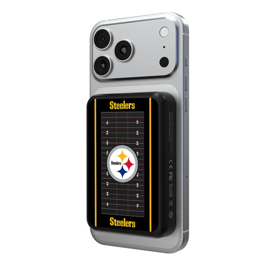 Pittsburgh Steelers Field Wireless Mag Power Bank