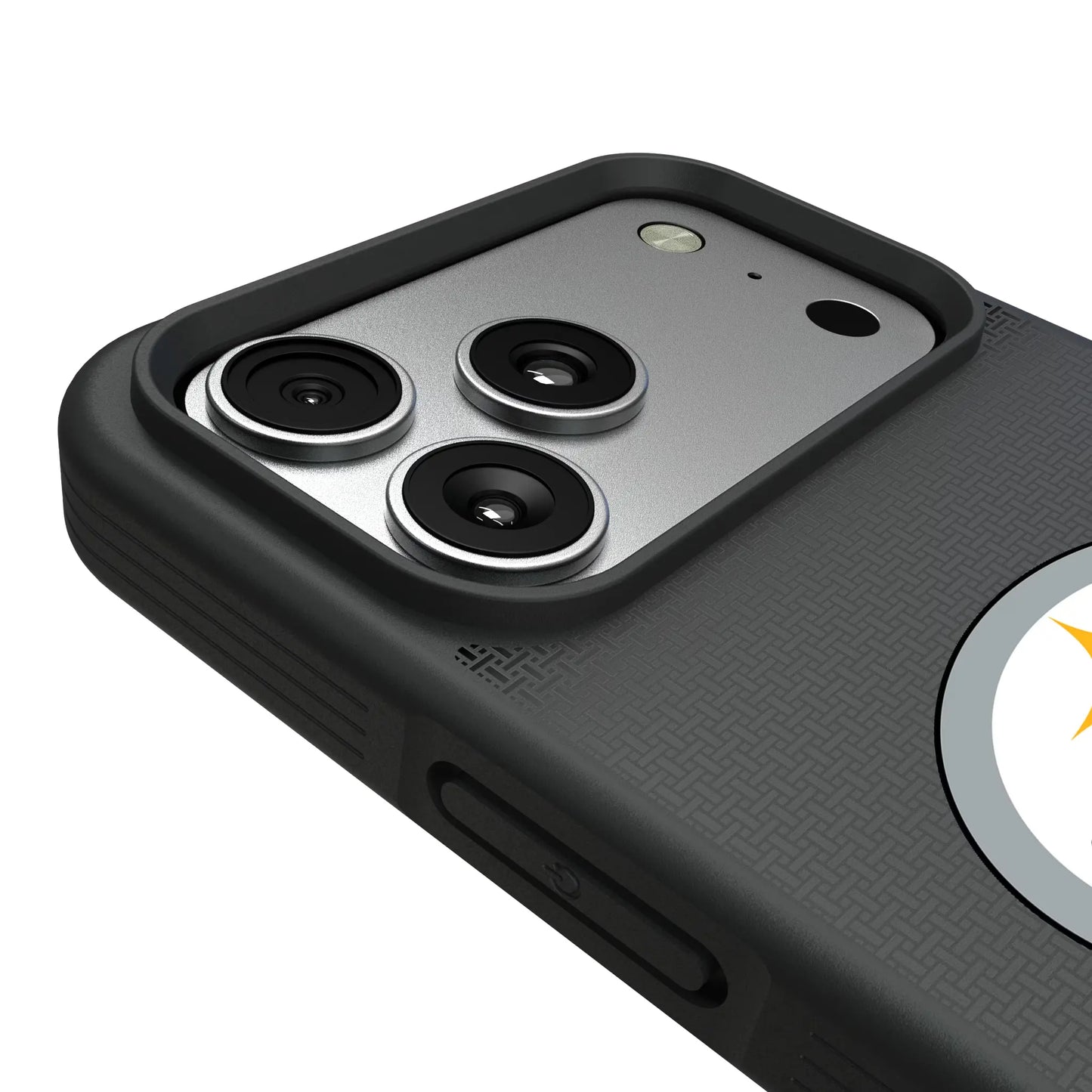 Pittsburgh Steelers Linen Bump Phone Case for Apple iPhone