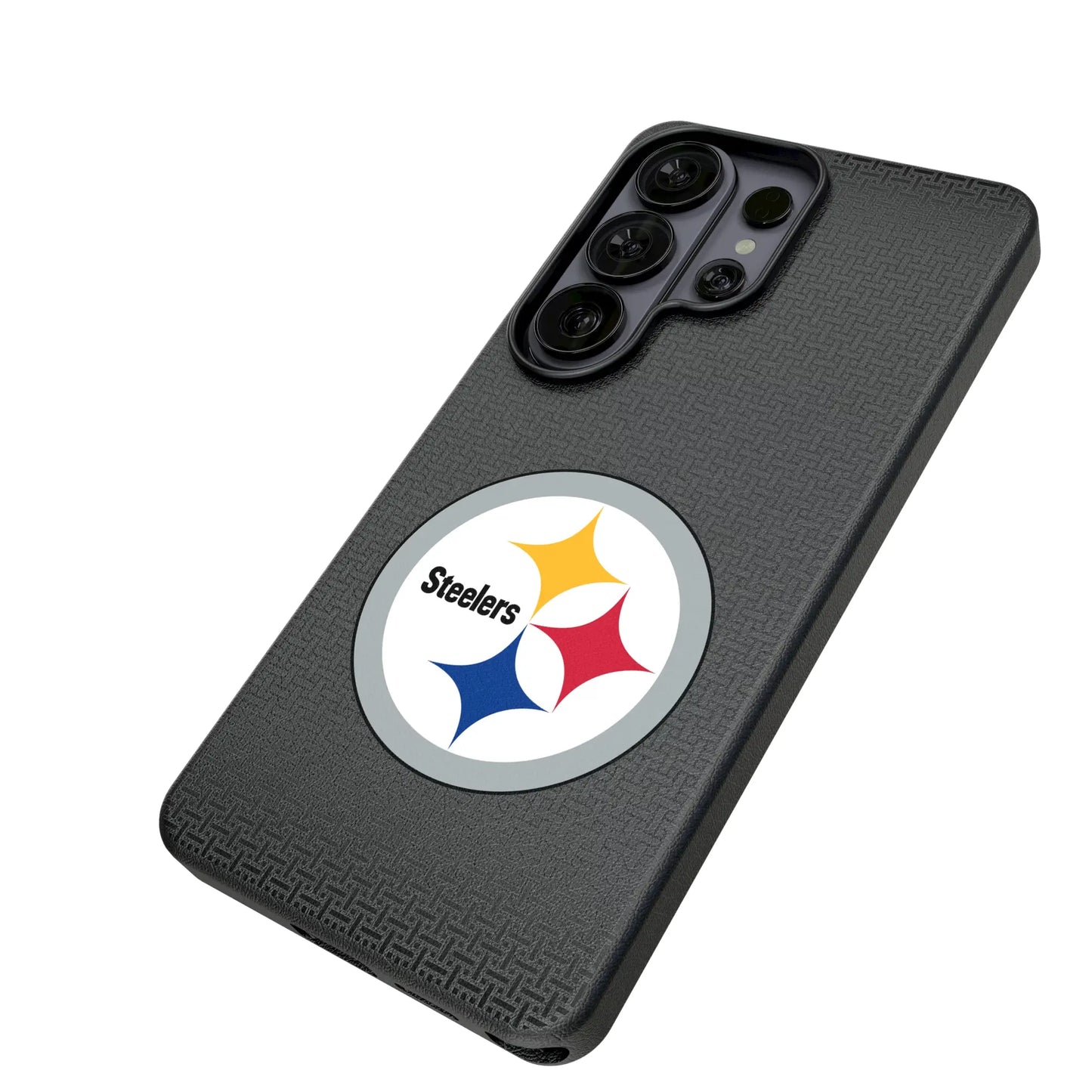 Pittsburgh Steelers Linen MagSafe Compatible Phone Case for Samsung Galaxy