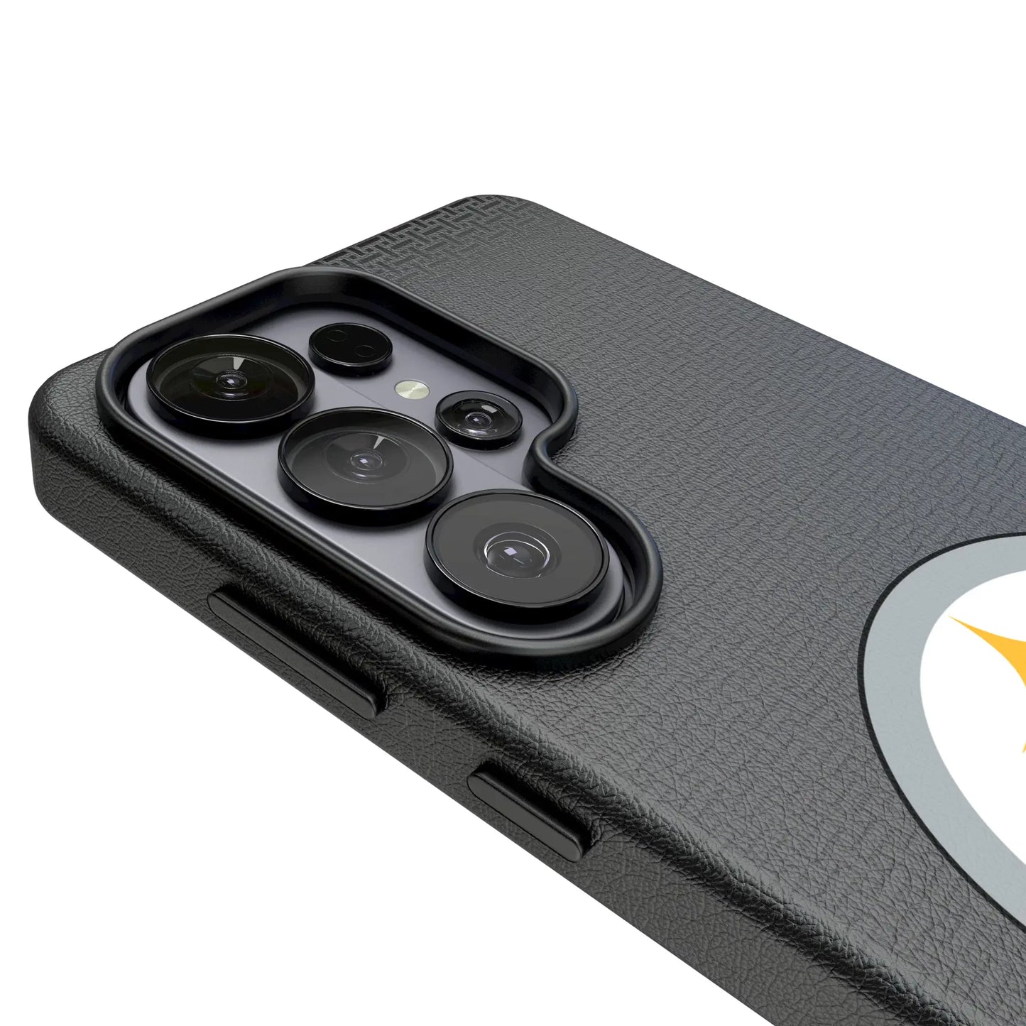 Pittsburgh Steelers Linen MagSafe Compatible Phone Case for Samsung Galaxy