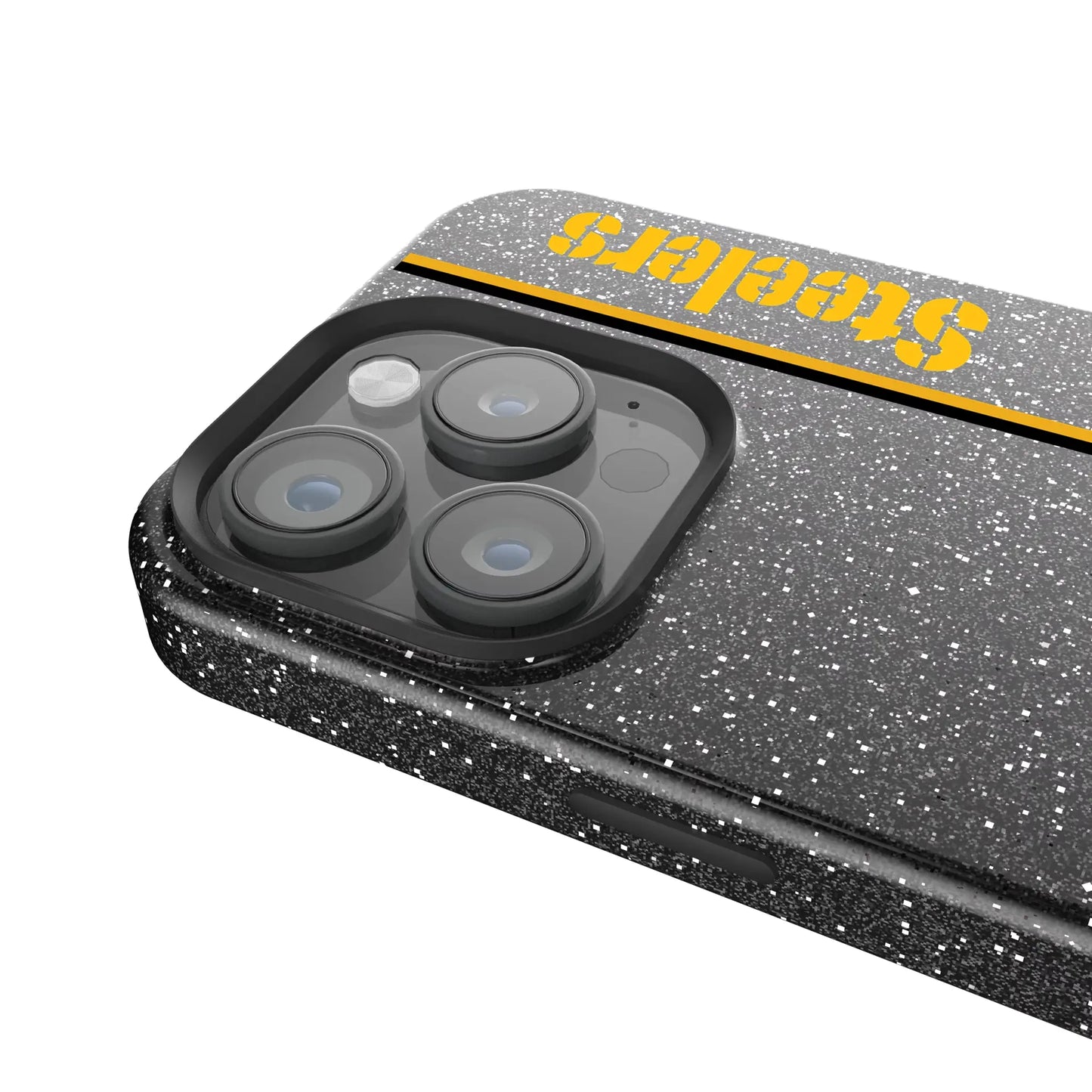 Pittsburgh Steelers Sidebar Black Bling Phone Case for Apple iPhone