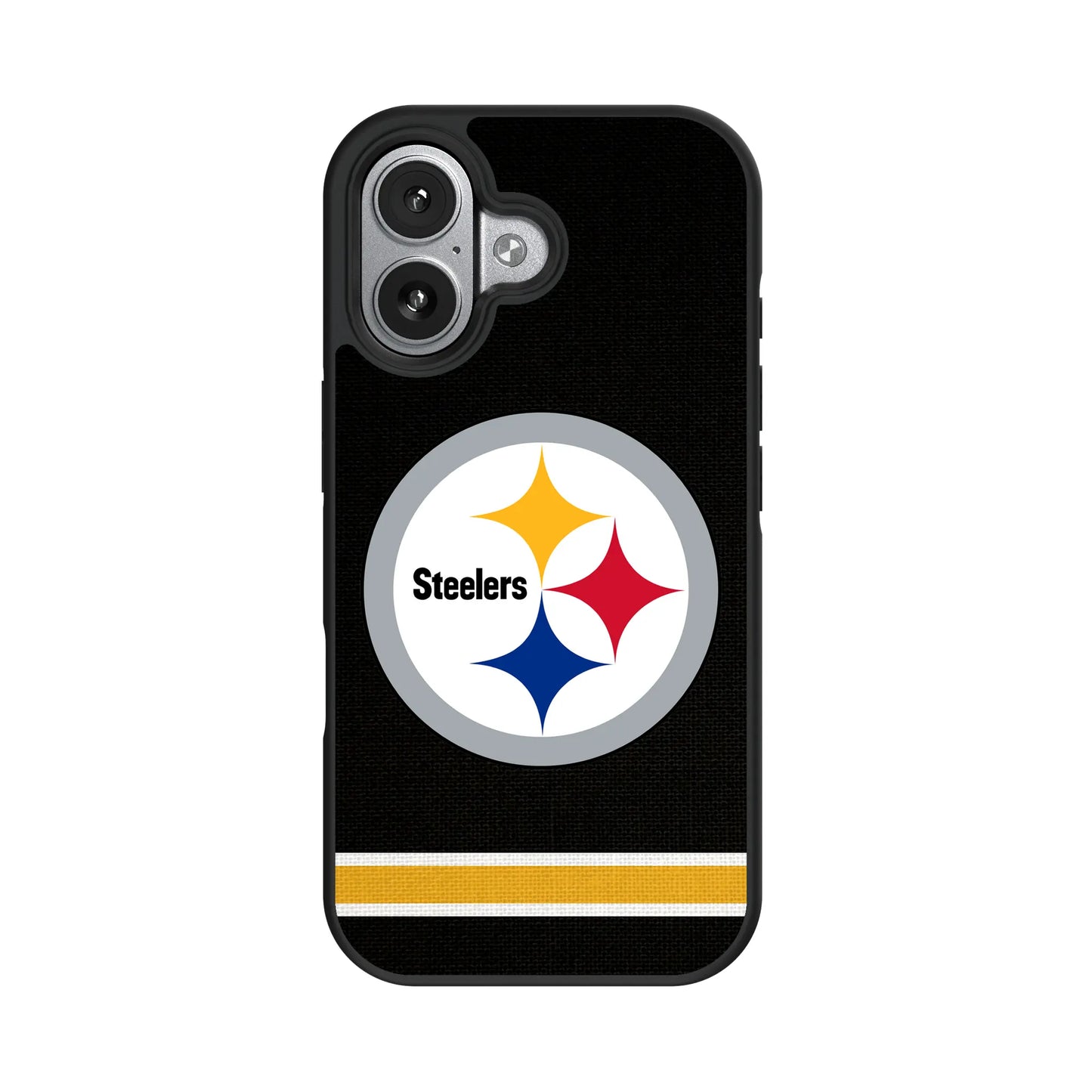 Pittsburgh Steelers Stripe Bump Phone Case for Apple iPhone