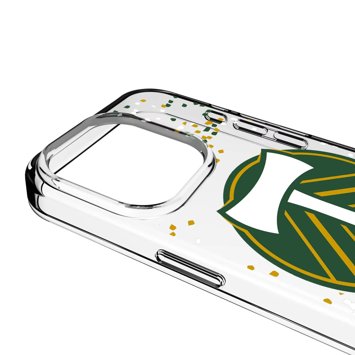 Portland Timbers Confetti Clear Phone Case for Apple iPhone