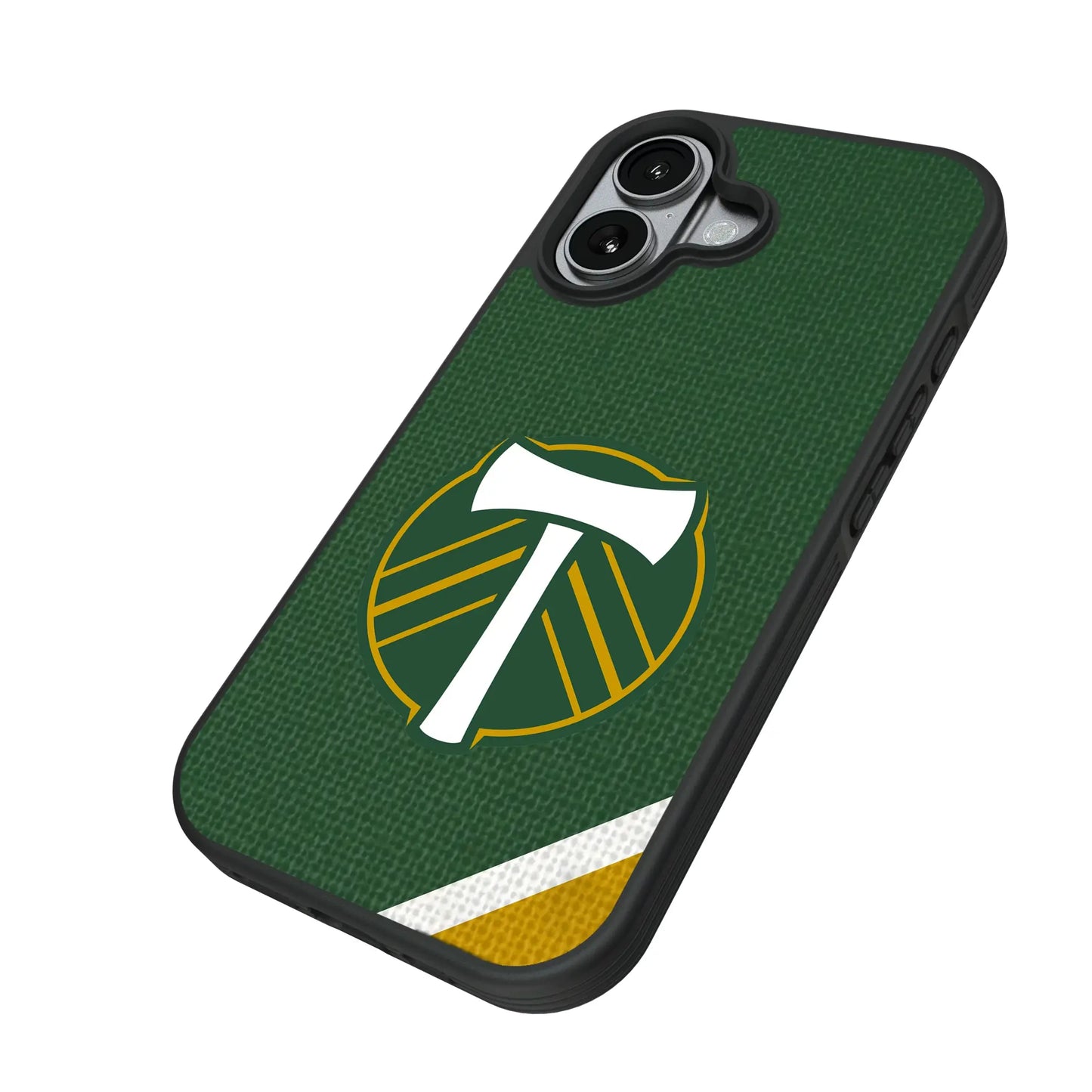 Portland Timbers Diagonal Stripe Bump Phone Case for Apple iPhone