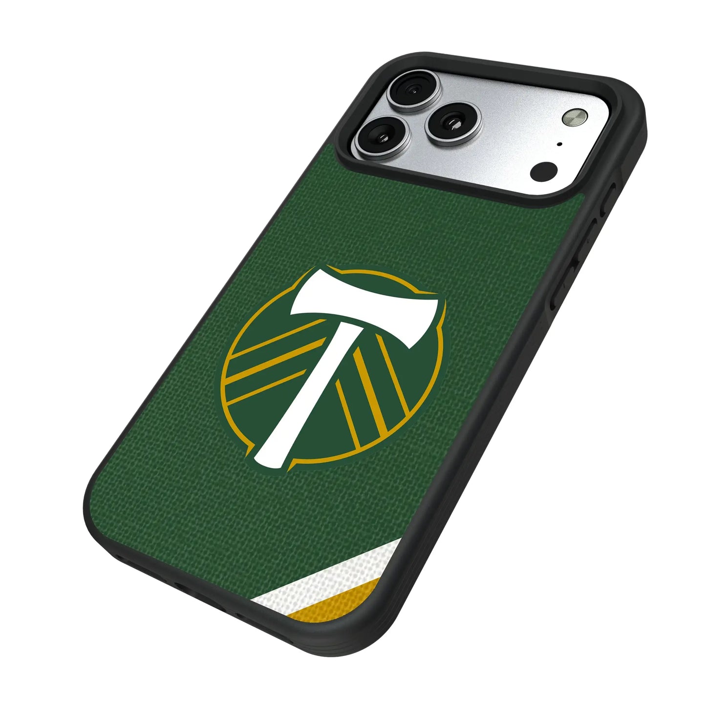 Portland Timbers Diagonal Stripe Bump Phone Case for Apple iPhone