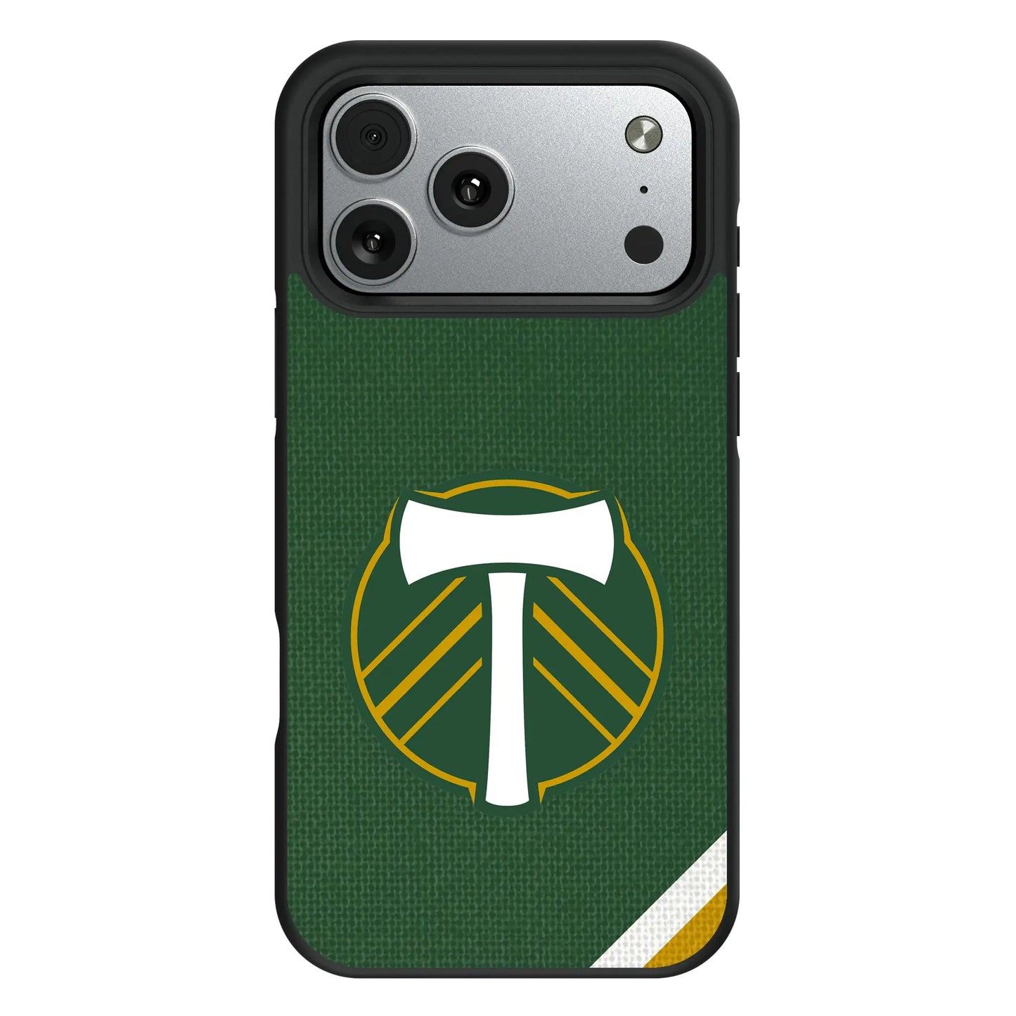 Portland Timbers Diagonal Stripe Bump Phone Case for Apple iPhone