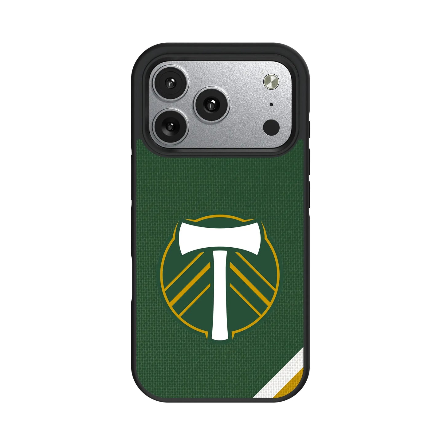 Portland Timbers Diagonal Stripe Bump Phone Case for Apple iPhone