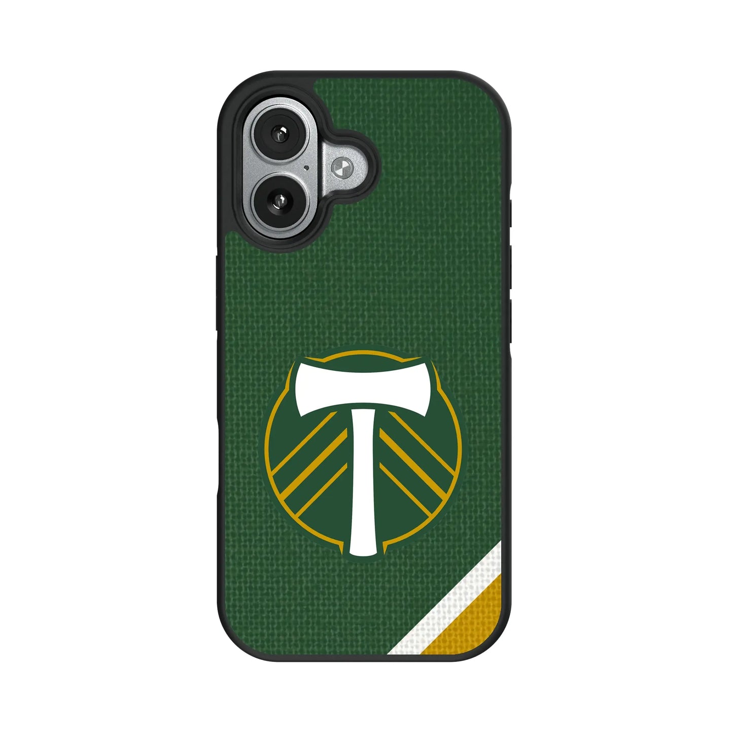 Portland Timbers Diagonal Stripe Bump Phone Case for Apple iPhone