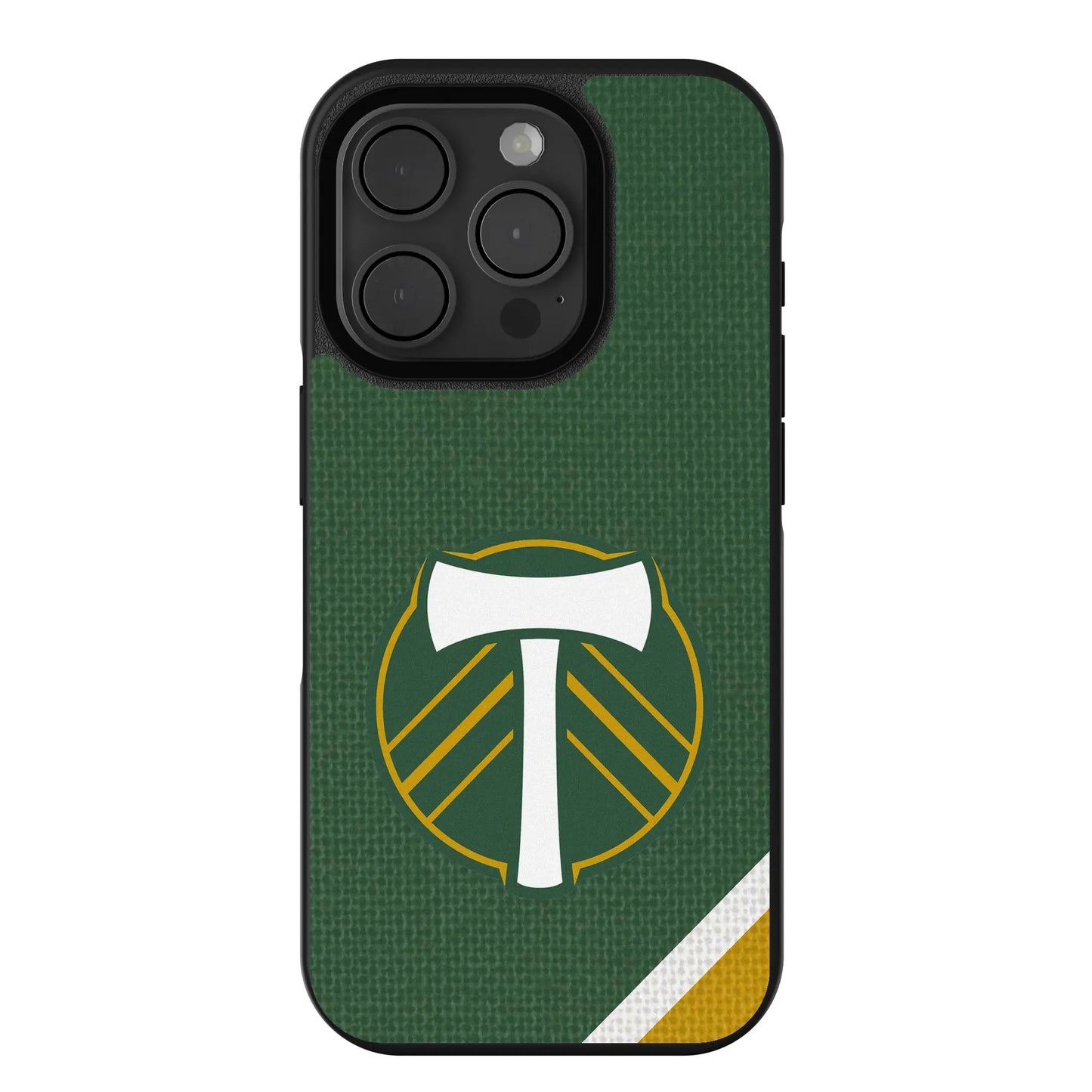 Portland Timbers Diagonal Stripe Bump Phone Case for Apple iPhone