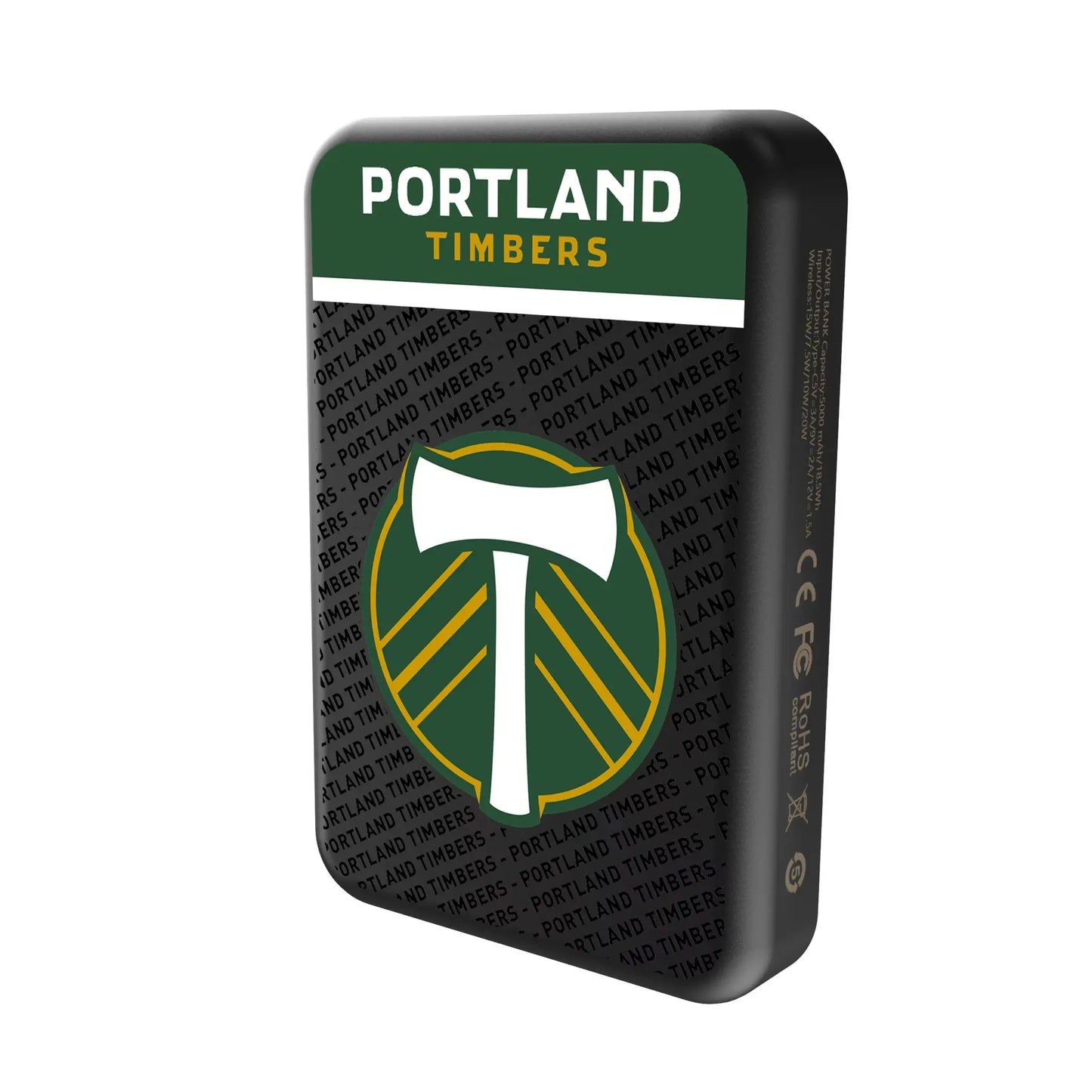 Portland Timbers Endzone Plus Wireless Mag Power Bank