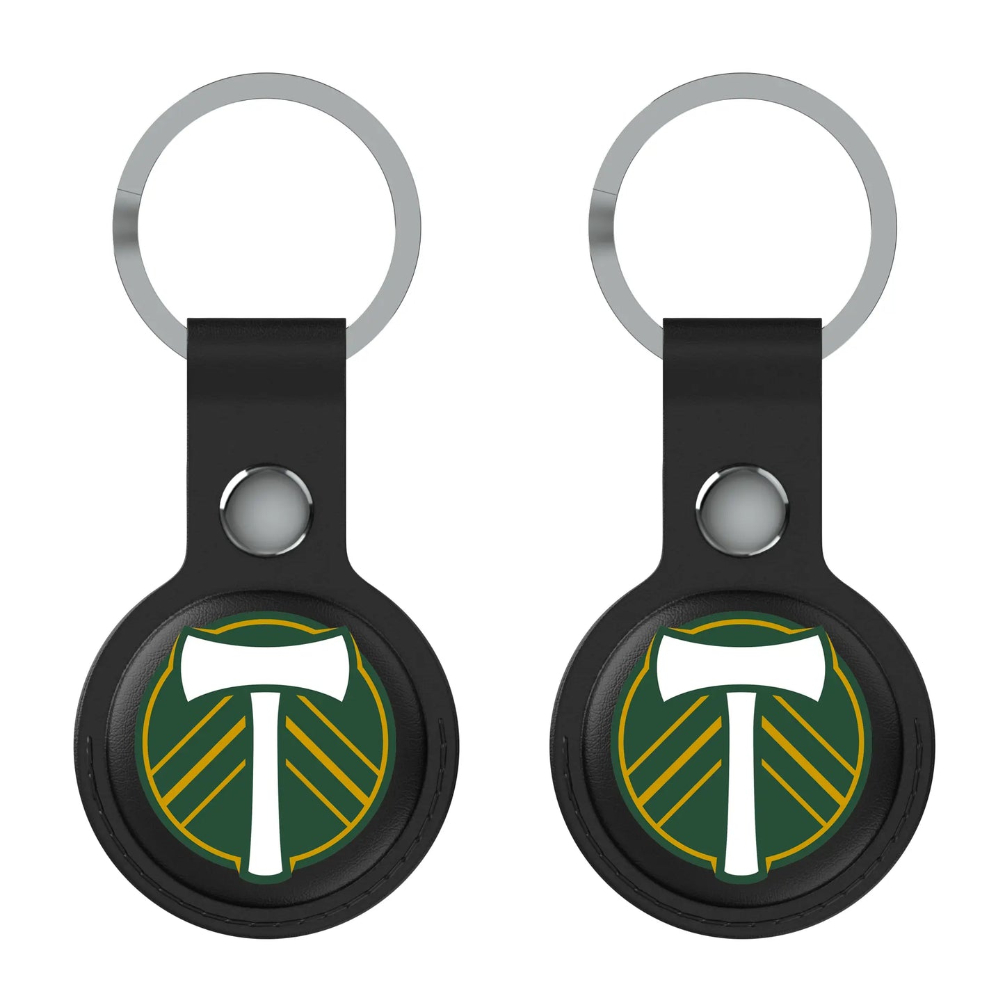 Portland Timbers Insignia Black Airtag Holder 2-Pack
